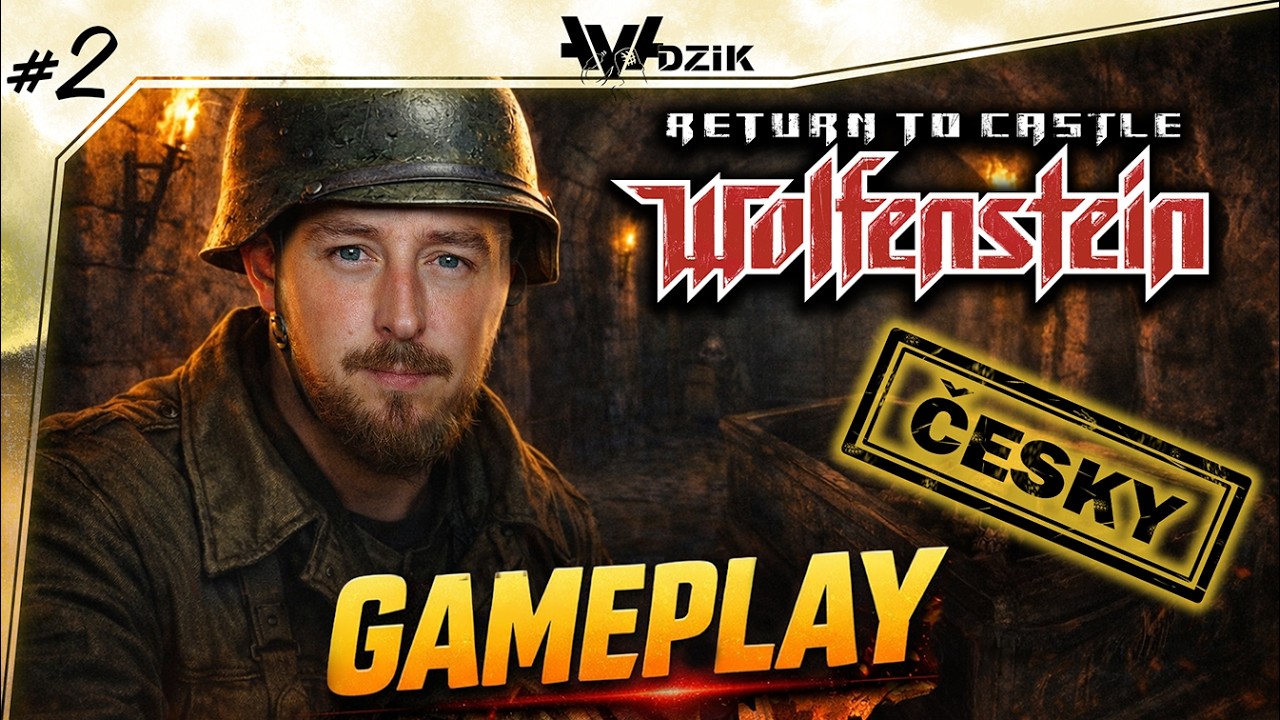 Wolfenstein: Return to Castle – CZ DABING Gameplay #2