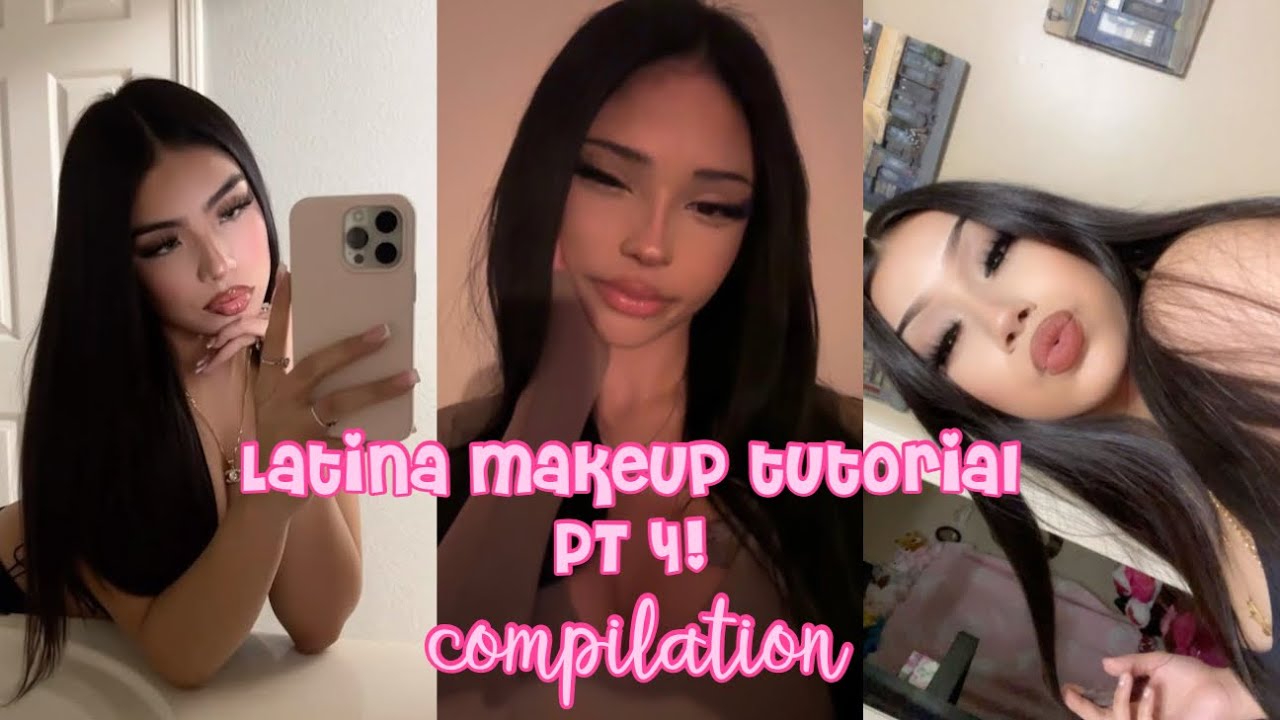 Latina Makeup Tutorial TikTok Compilation PART 4🌸💓