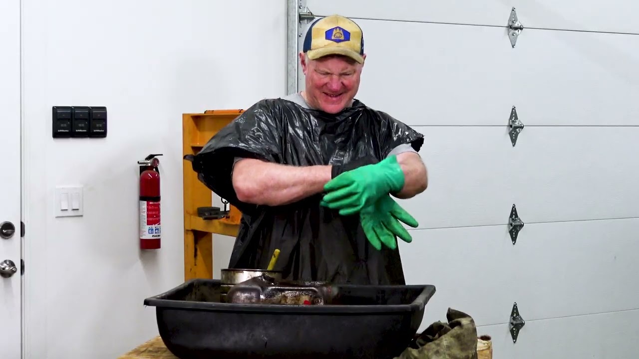 Очистка масляного поддона - All American Tractor Works #48