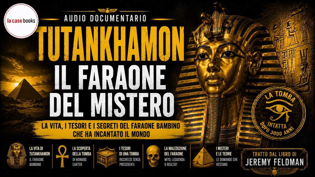 TUTANKHAMON il faraone del mistero, di Jeremy Feldman - Documentario Completo #historydoc