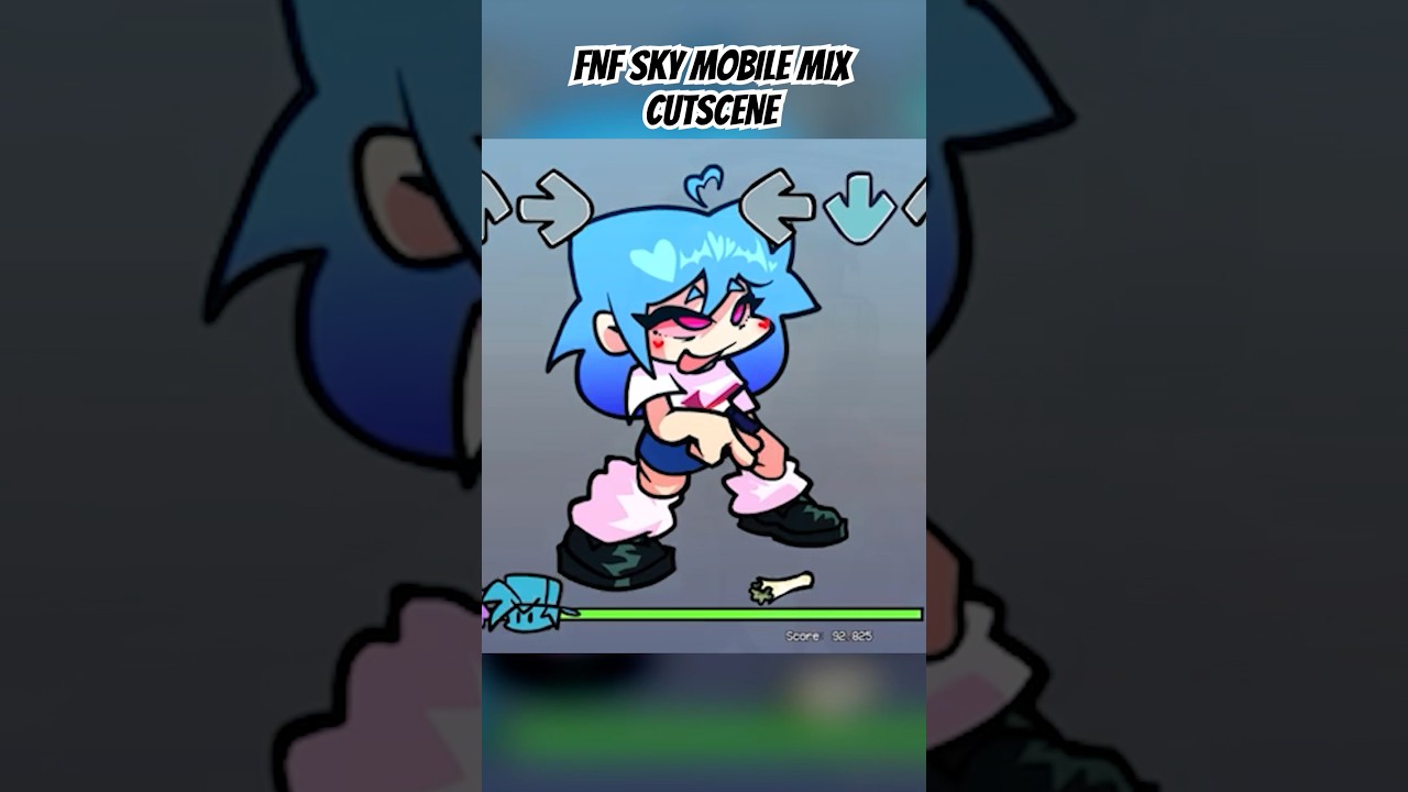 FNF SKY MOBILE MIX CUTSCENE #fnf #sky #mobile #cutscene