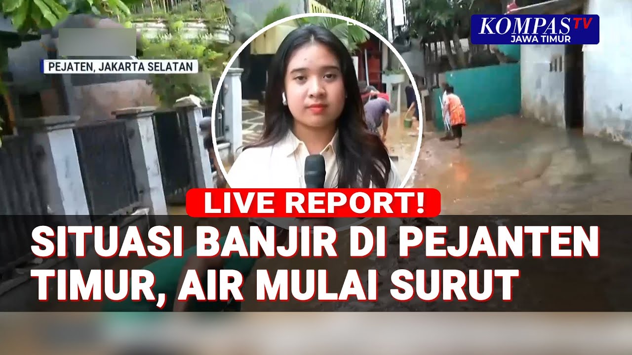 Update Banjir 3 Meter di Pejaten Timur Jaksel, Air Surut Warga Mulai Bersih Bersih!