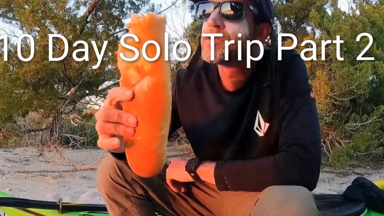 10 Day Solo kayaking Trip 180 miles from Georgia to Titusville Florida