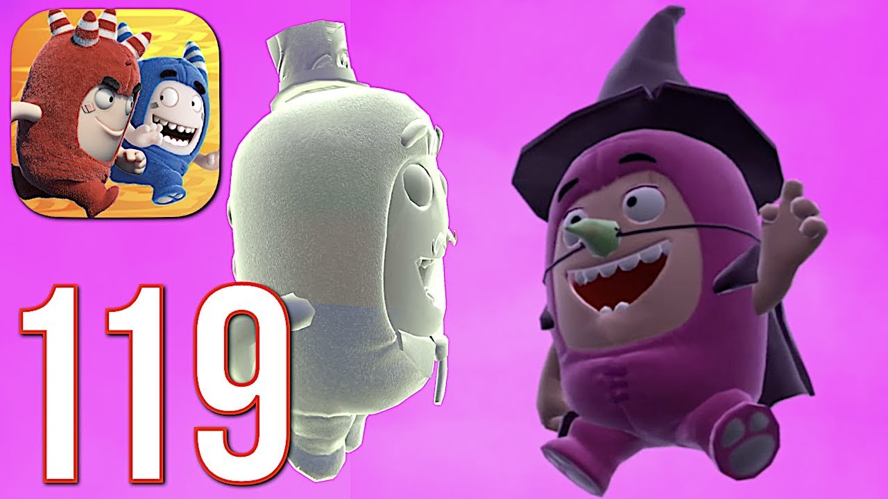 Oddbods Turbo Run - Party Monsters Witch Newt - Part 119