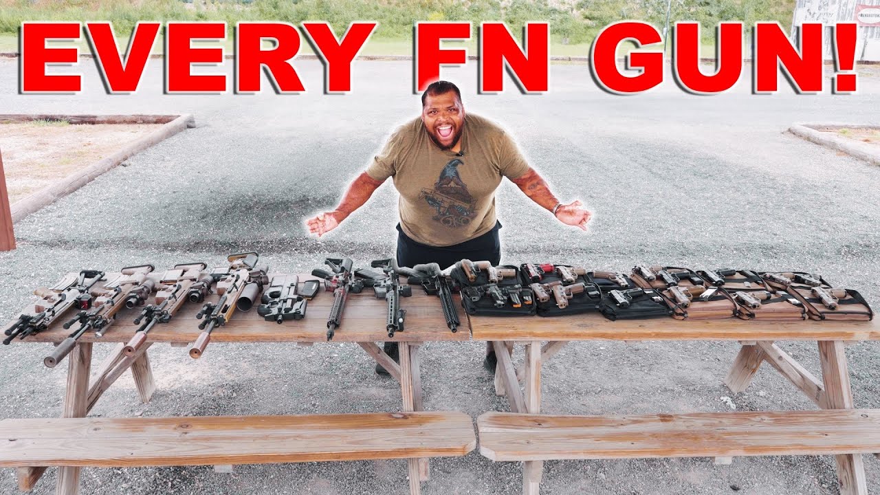 Shooting Every FN Gun I OWN!!!