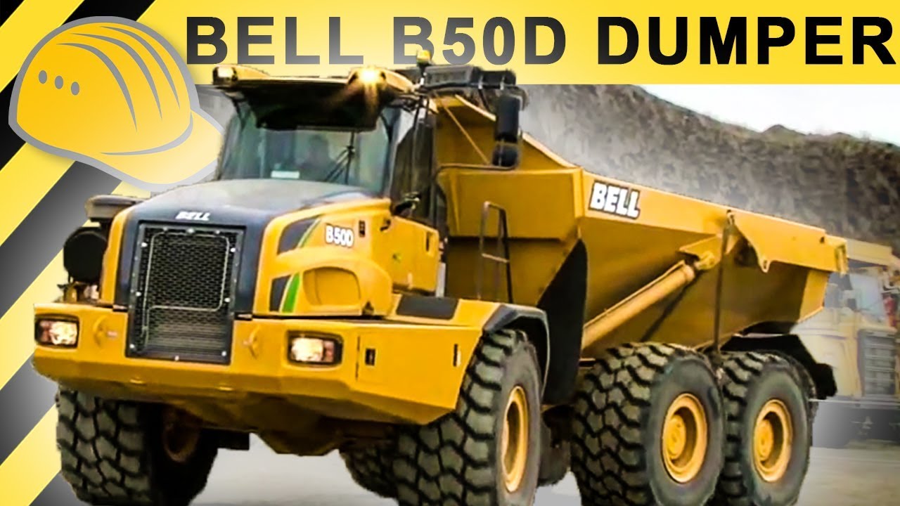 Bell B50D - 50 Tonnen Dumper Walkaround & Demonstration - Steinexpo  [HD]