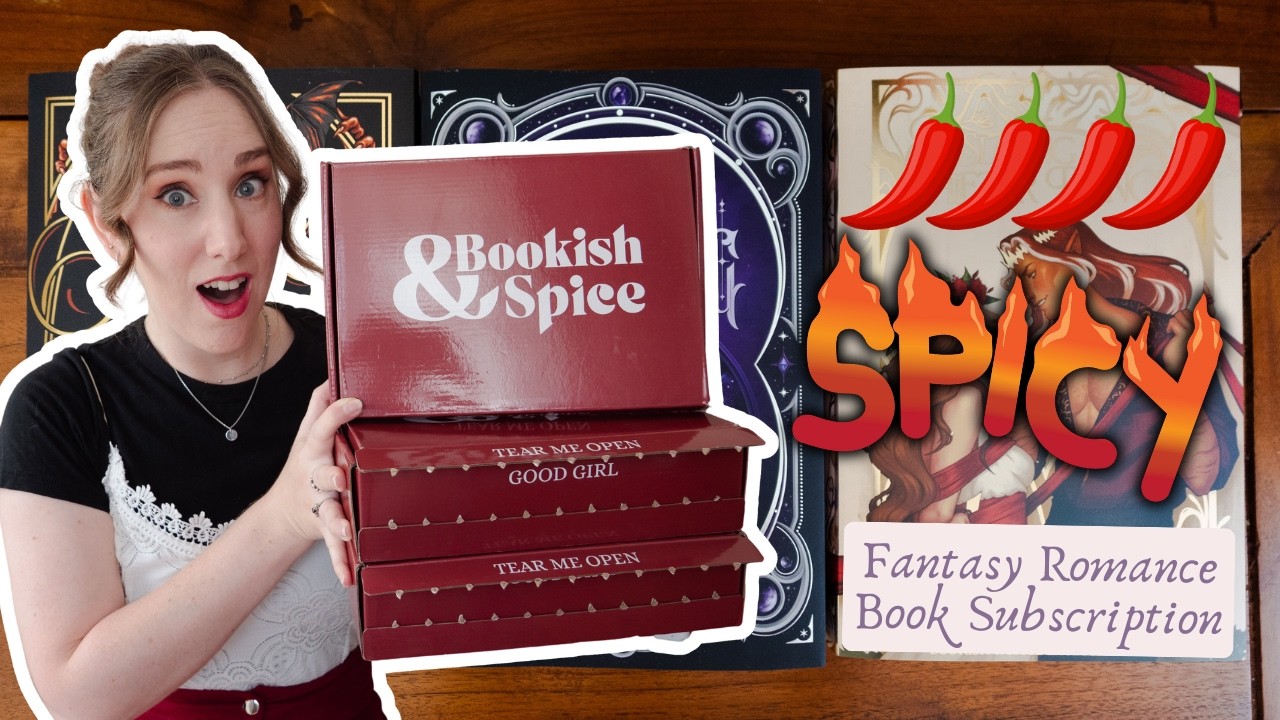 Testing a SPICY fantasy romance book subscription box 📚