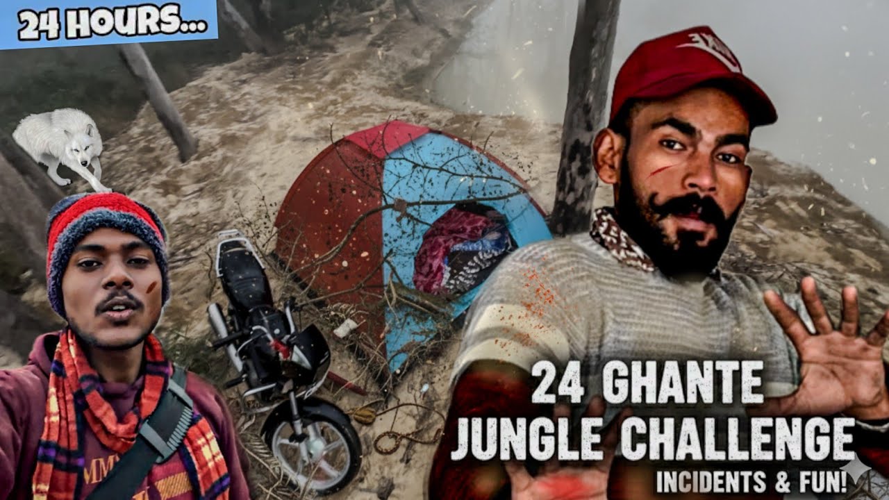 I Tried Surviving 24 Hours in a Jungle🤯 