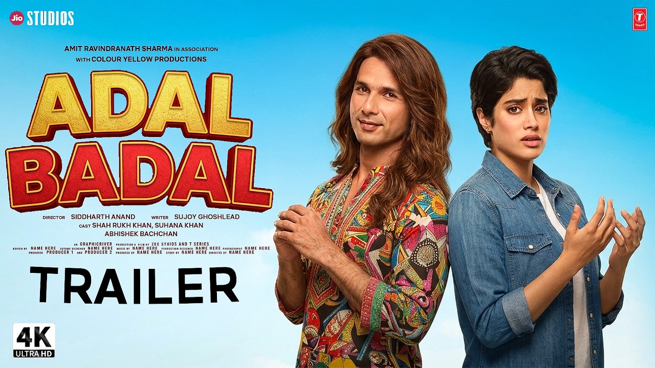 ADAL BADAL - Trailer | Jahnvi Kapoor | Shahid Kapoor | Amit Ravindranath Sharma | OCT 2026