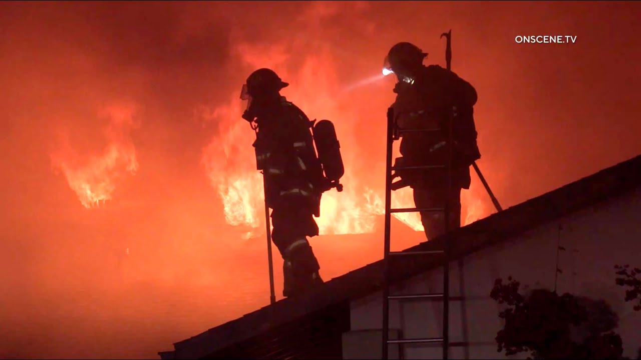 Fire Destroys Large Home, 8 Displaced | Phoenix