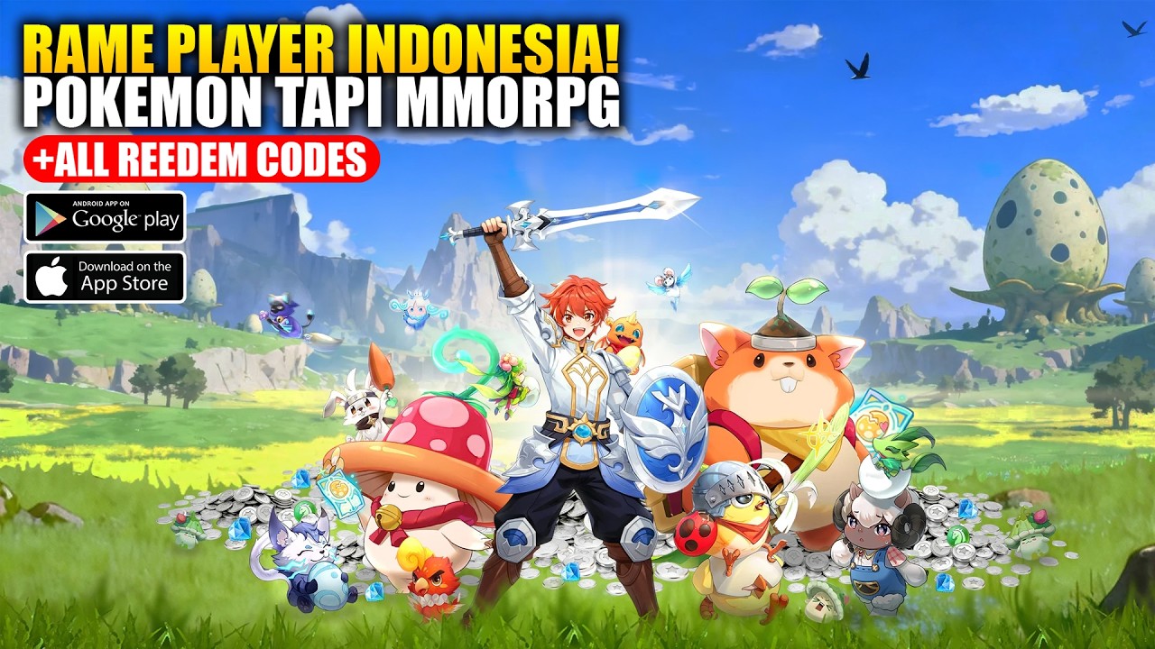 19 Giftcode! BARU RILIS PLAYERNYA RAME! New Game Pokemon Tapi MMORPG - Magicmon: World (Android/iOS)