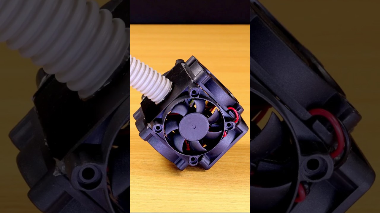 DIY Mini Vacuum Cleaner