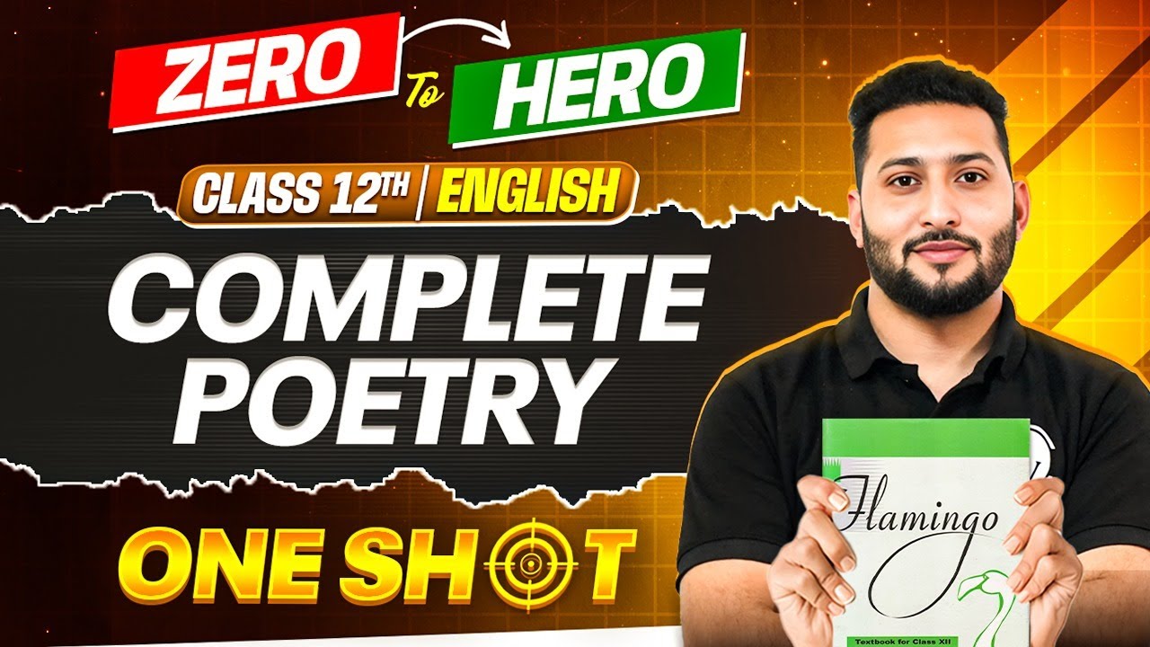 JKBOSE Class 12th English | Complete Poetry | ONE-SHOT | JKBOSE Wallah