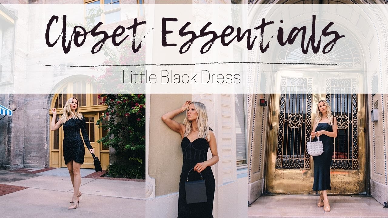 SHOPPING FOR CLOSET ESSENTIALS | Episode 2- The Little Black Dress |