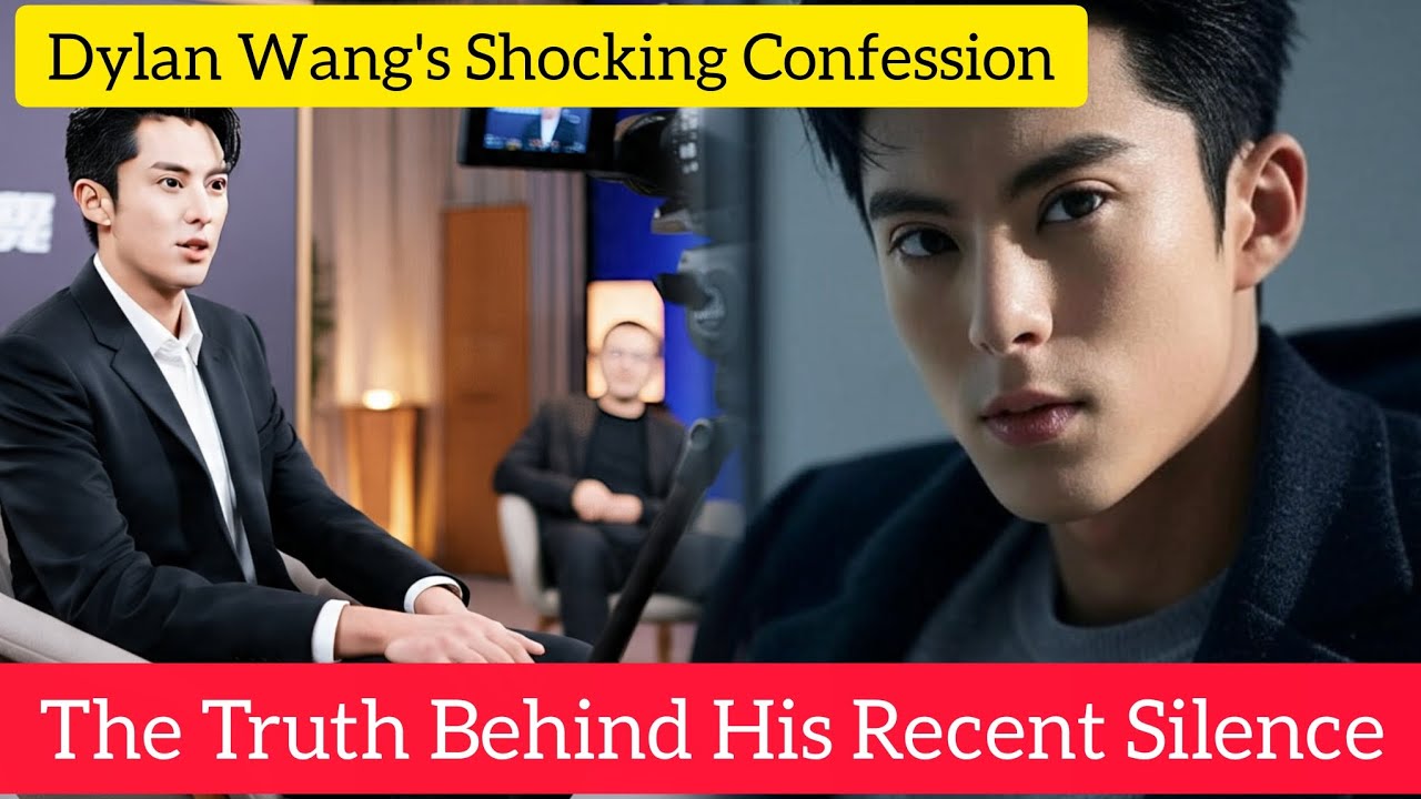 Dylan Wang's Shocking Confession: The Truth Behind His Recent Silence...