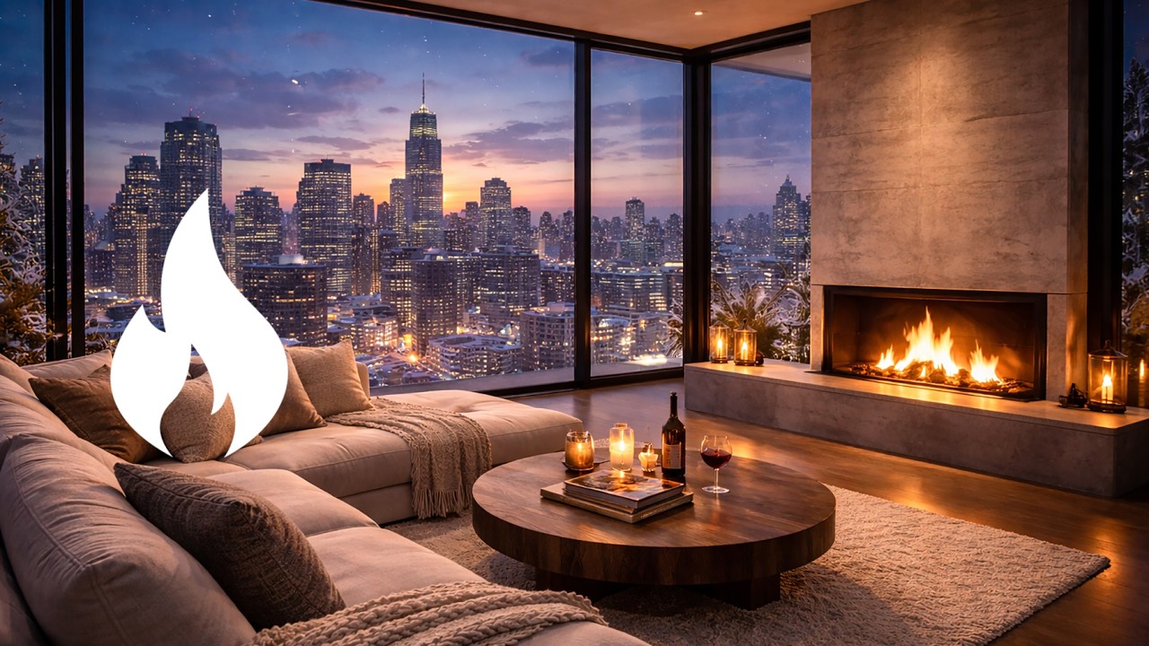 Fireplace Sounds 2 Hours 🔥 Crackling Fire for Sleep, Relaxation & Stress Relief