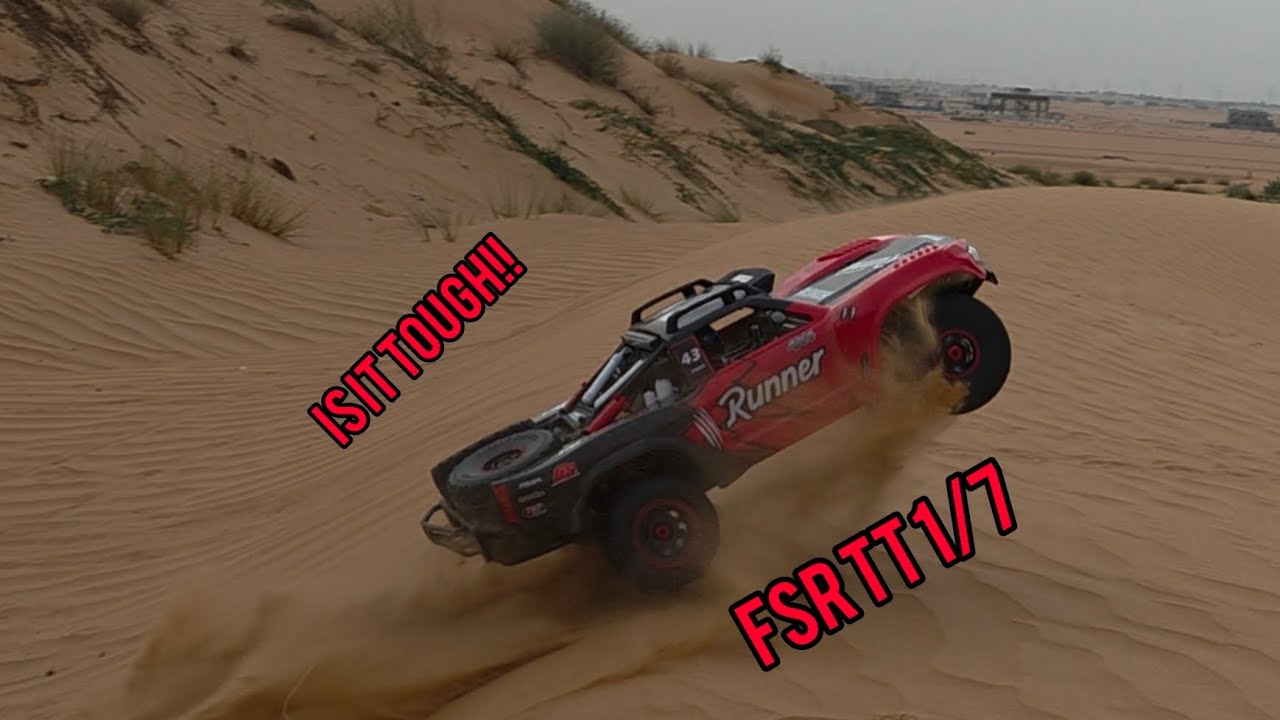 FSR 1:7 TT 6S Bashing in Dune #FSR #rccar #dune