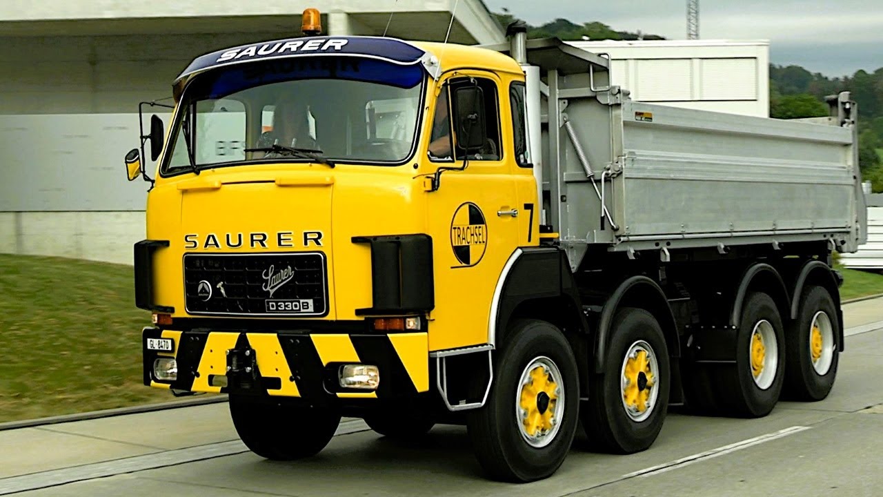 Switzerland's Most Famous Truck and Bus Brand - 44 Old Saurer Are Flocking In