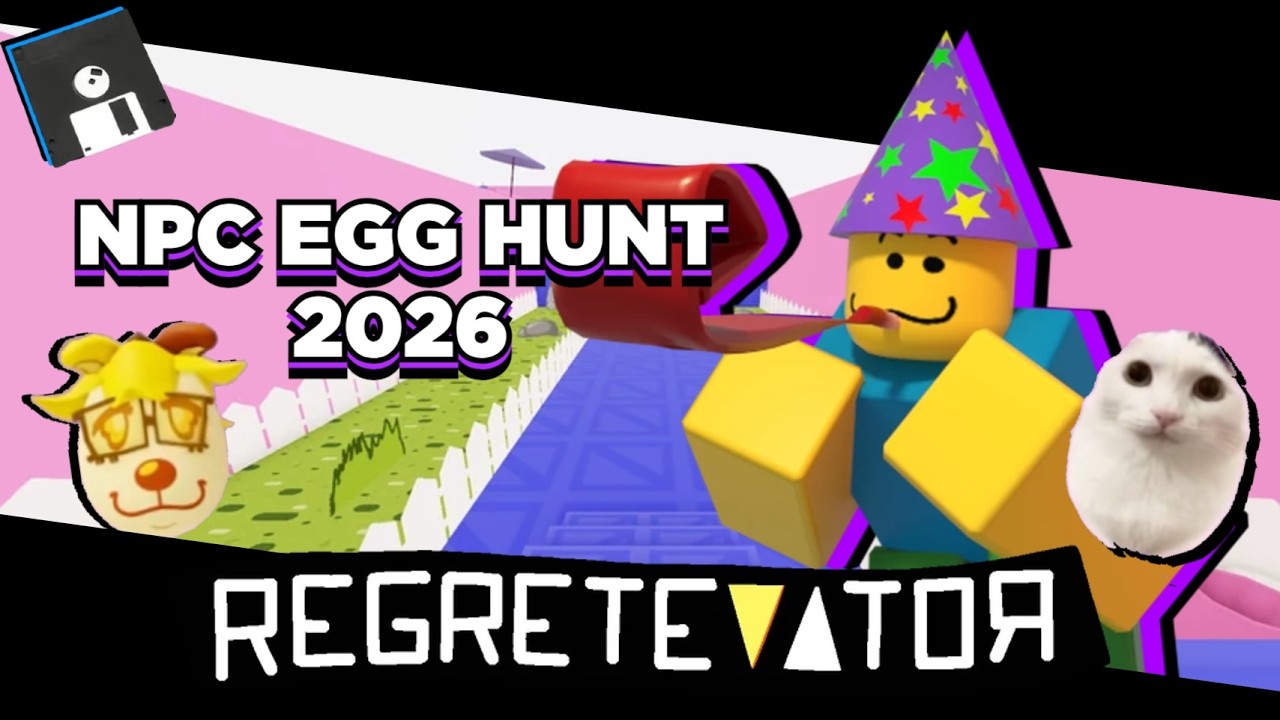 Охота за пасхальными яйцами всех NPC 2026 | REGRETEVATOR