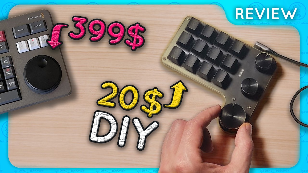 Speed Up Your Video Editing with This 20€ DIY Programmable Keyboard + Setup Tips!