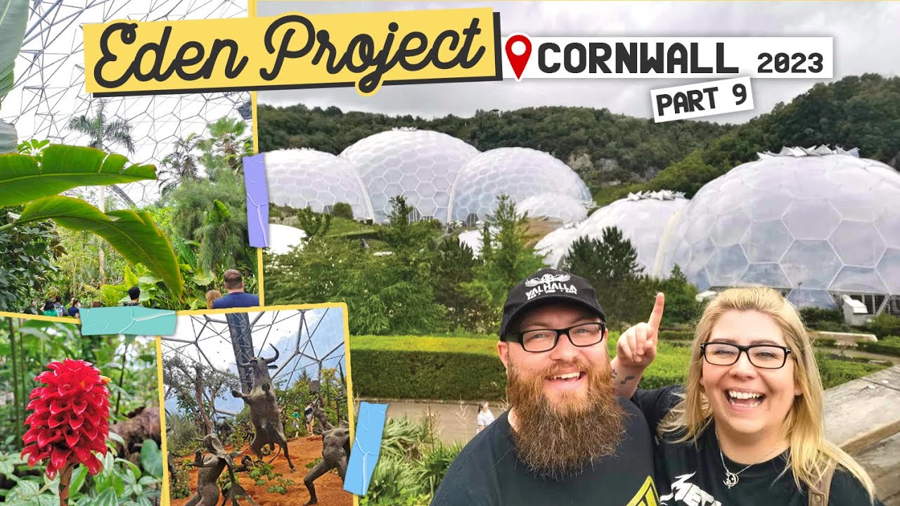 The Eden Project. The World's Largest Greenhouse! | Cornwall Road Trip Travel Vlog (Pt 9) 🌴
