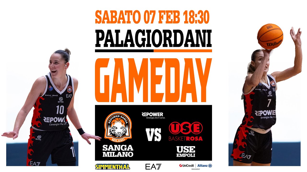 REPOWER SANGA MILANO - USE ROSA SCOTTI EMPOLI