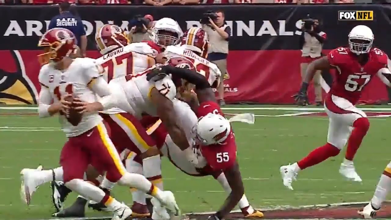 Trent Williams vs Chandler Jones (2018) | OL vs DL Matchup