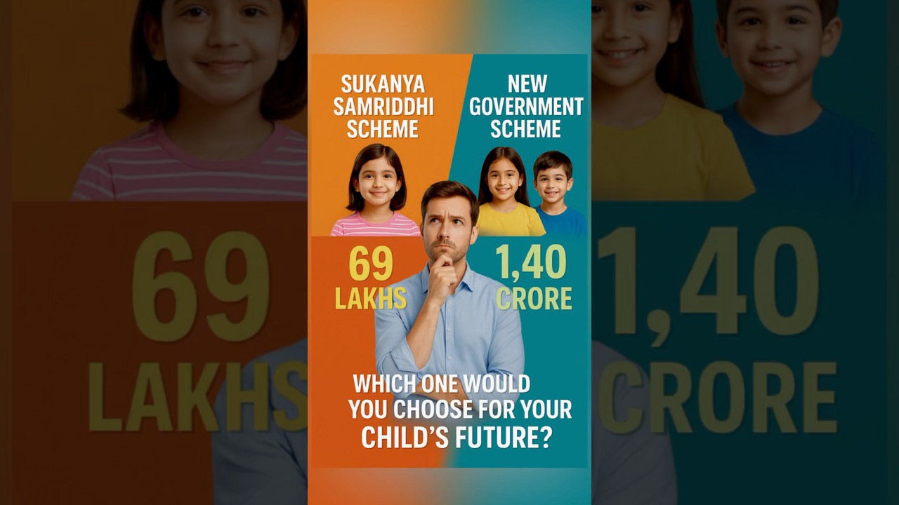 Sukanya Samriddhi vs New Scheme: Which is better for your child future? #investment #child