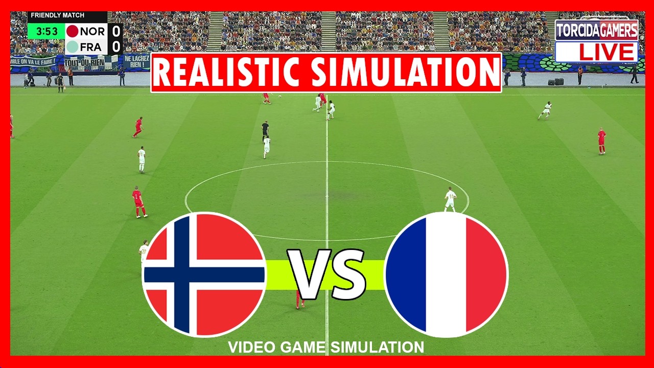 Norway vs France | World Cup 2026 | eFootball PES 2021 Simulation