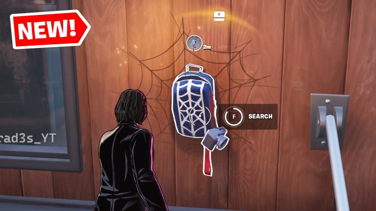 NEW Spiderman Web Shooters Gameplay - Where to Find Web Shooters in Fortnite