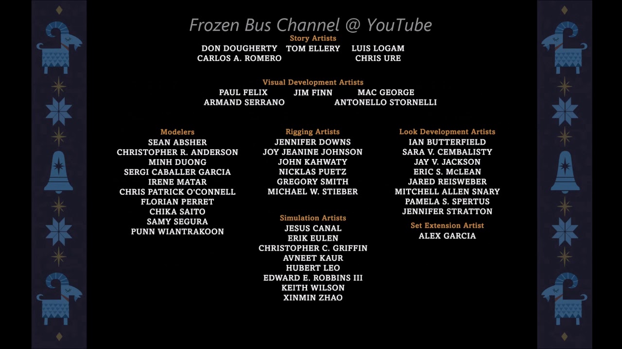 [1080p] Olaf's Frozen Adventure END CREDITS