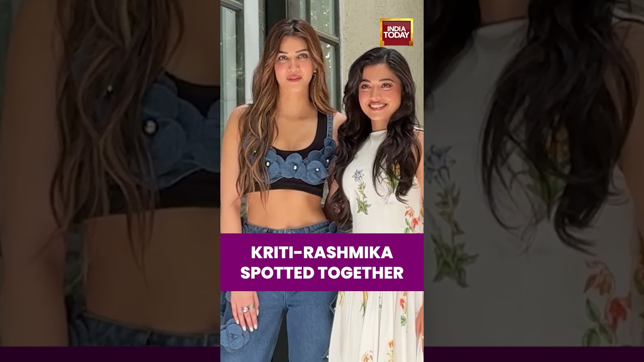 Kriti Sanon & Rashmika Mandanna Spotted Together | Cocktail 2 Movie | Bollywood