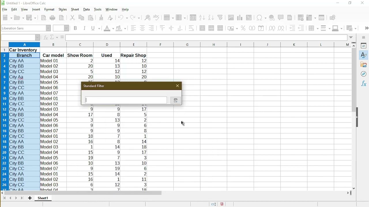 How to Remove Duplicates in LibreOffice Calc