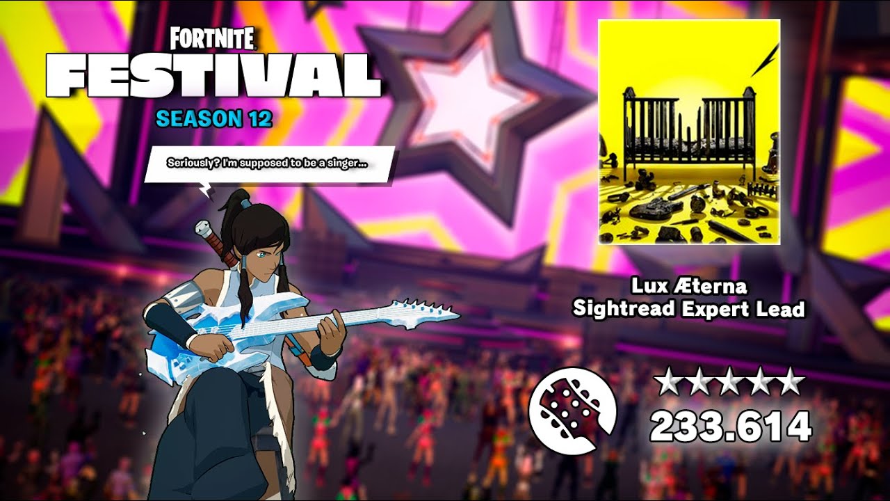 Fortnite Festival S12 - ''Lux Æterna'' [Sightread Expert Lead - 100% Flawless] 233.614