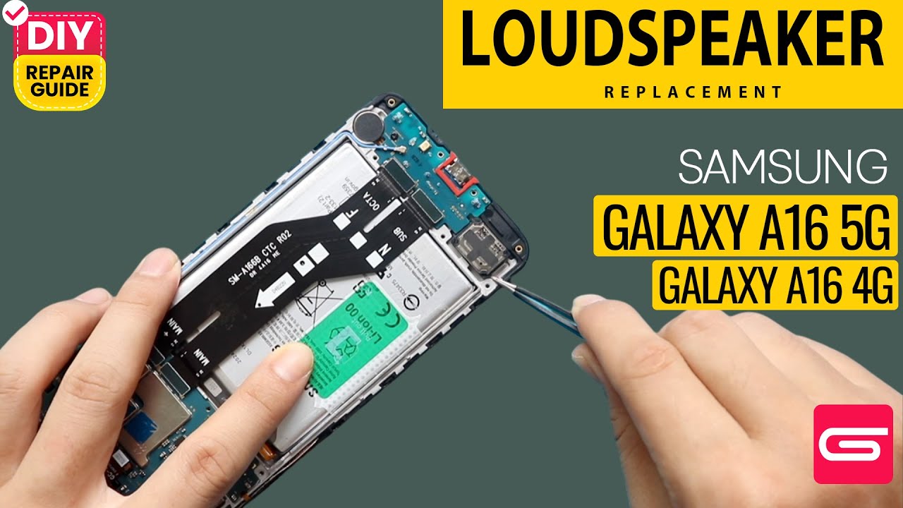 Замена динамика Samsung Galaxy A16 5G