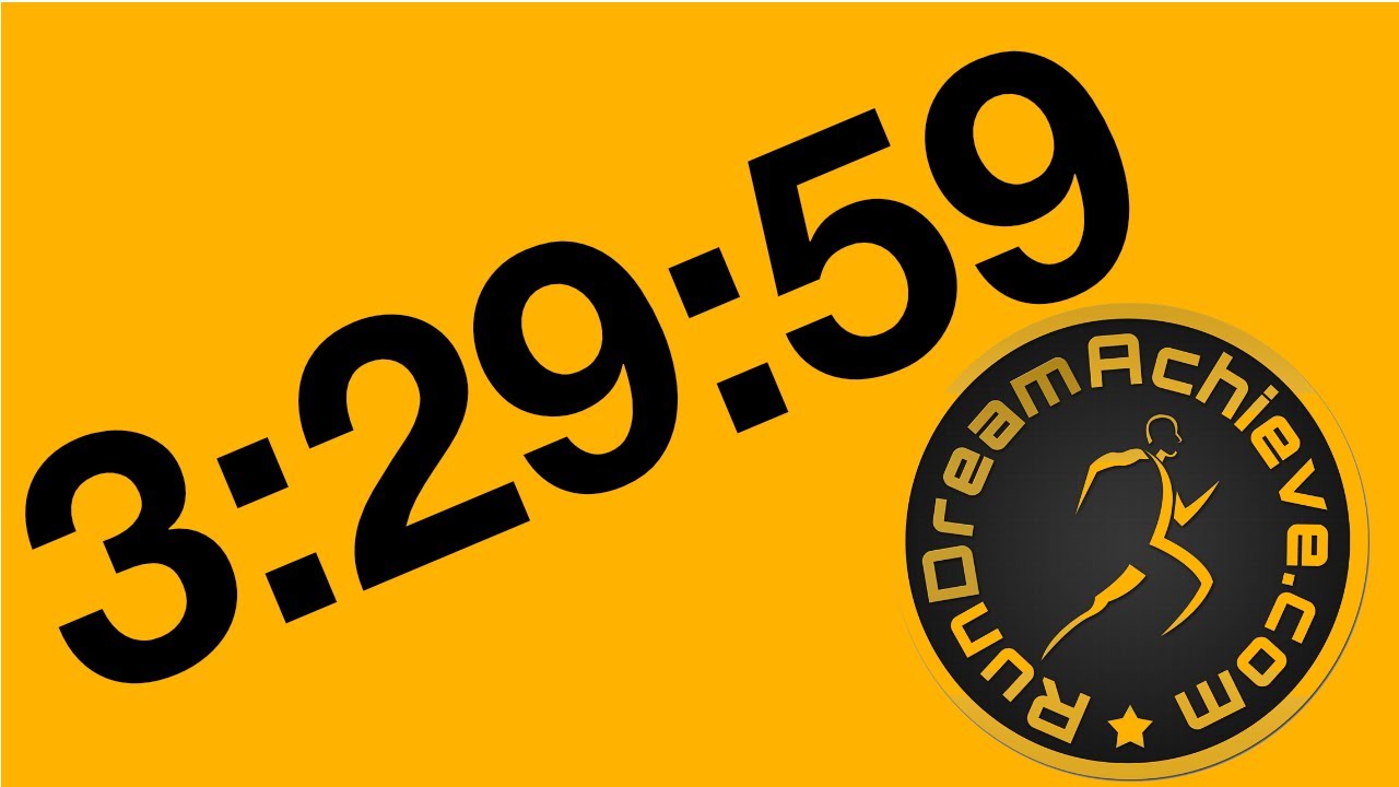 3 30 Marathon Pace | What You MUST Do to Run 3:29:59