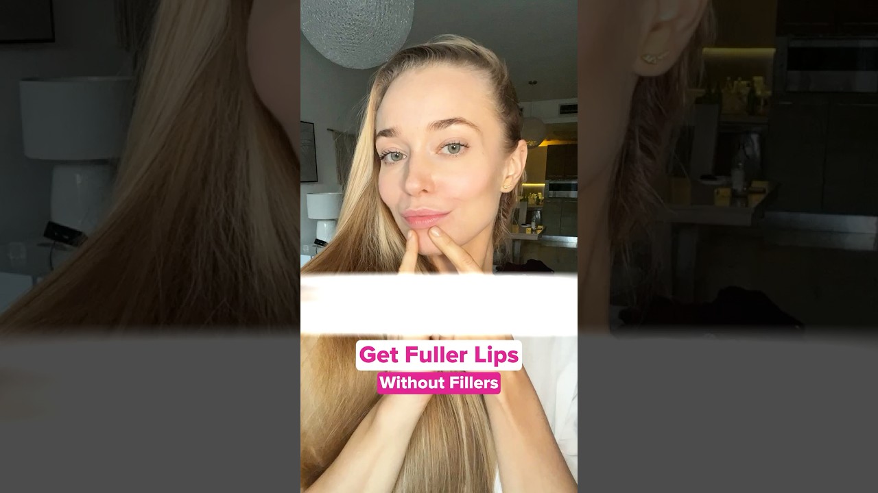 Natural Way to Plump Lips #shorts
