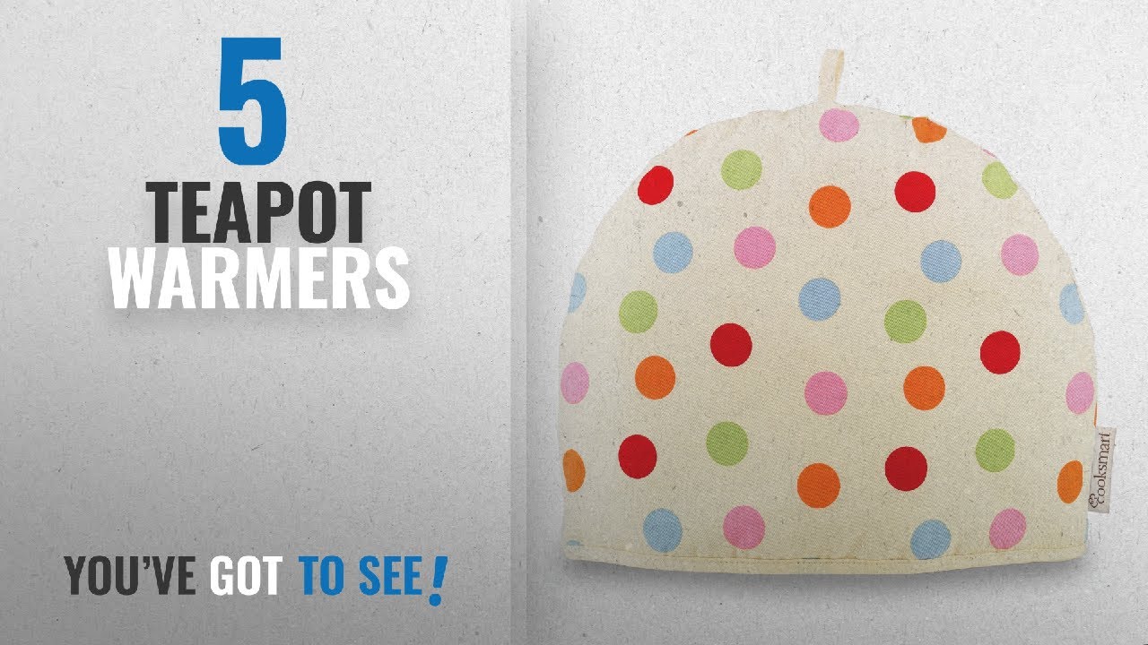 Top 10 Teapot Warmers [2018]: Cooksmart Spots Tea Cosy