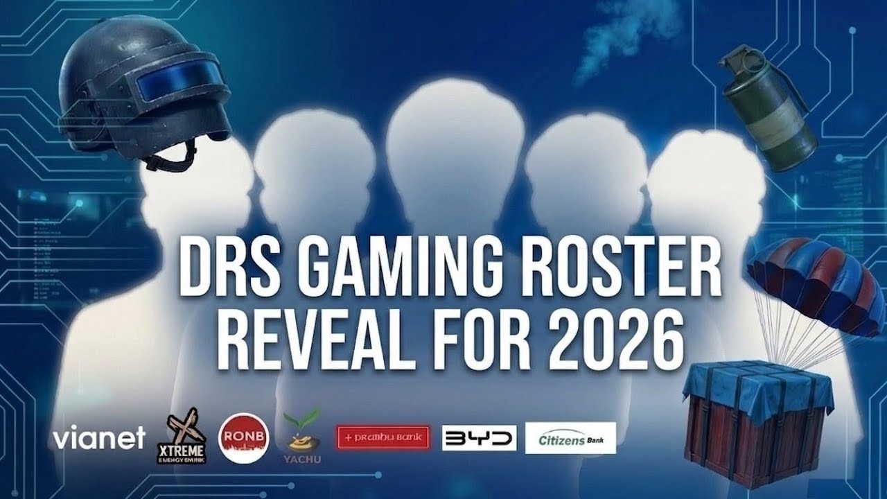 FINAL ROSTER FOR 2026 OF DRSGAMING | A FRESH,NEW START WITH THE SAME GOAL#drsgaming#pubgmobilenepal 
