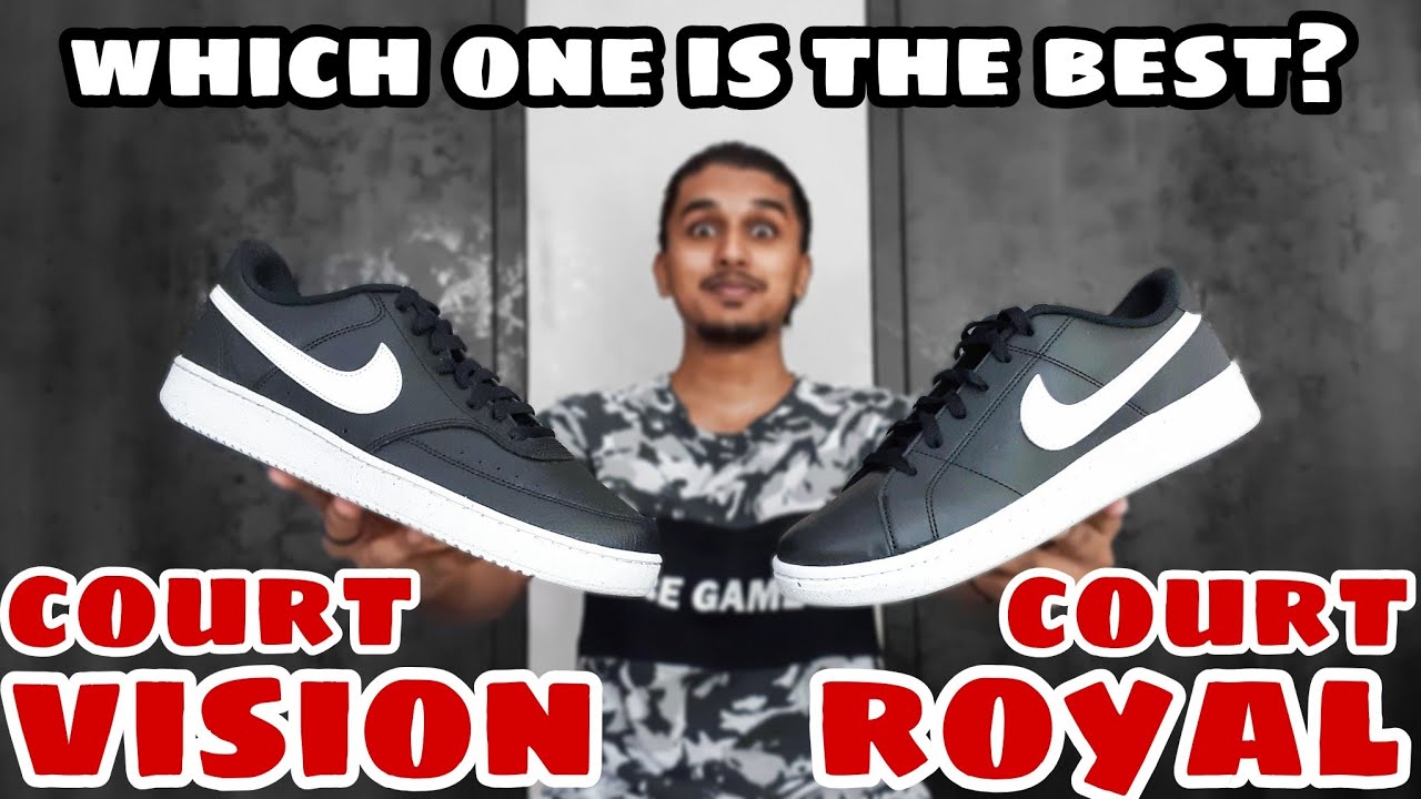 Nike Court Royale против Nike Court Vision | Лучшие кроссовки Nike до 5000 фунтов