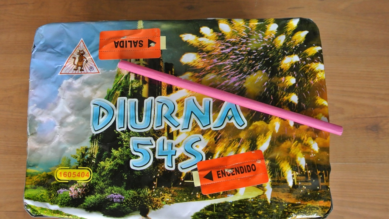 Batería Diurna 54 Disparos Pirotecnia El Gato, S.L.