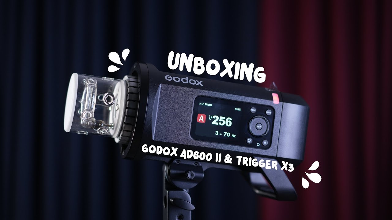 Unboxing Godox AD600 PRO II & Godox Trigger X3