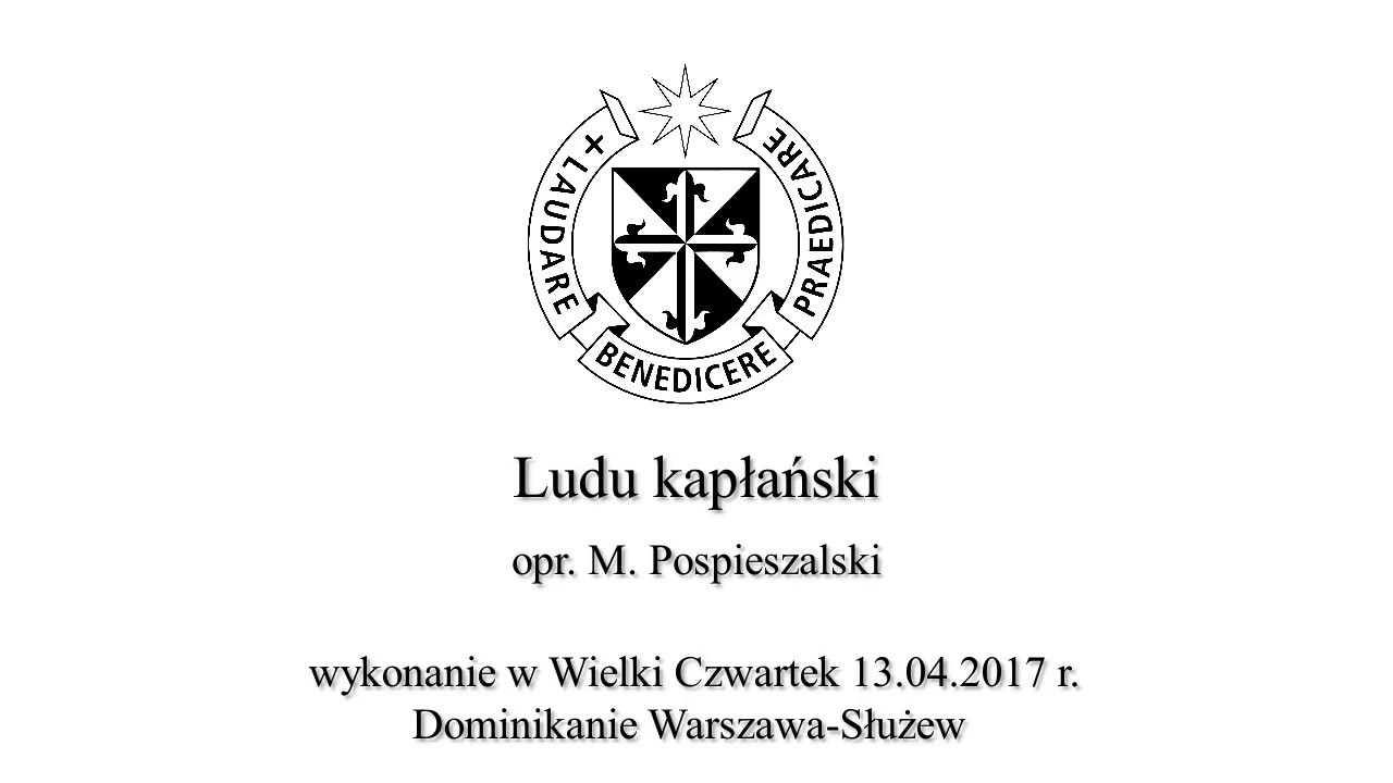 [Triduum] Ludu kapłański