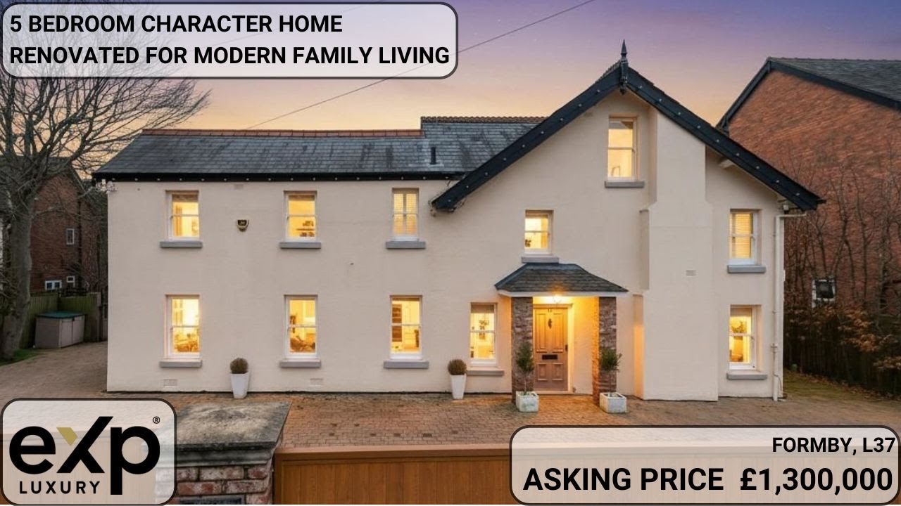 𝗙𝗢𝗥 𝗦𝗔𝗟𝗘 | £𝟭,𝟯𝟬𝟬,𝟬𝟬𝟬 | 𝗔 𝗦𝗨𝗕𝗦𝗧𝗔𝗡𝗧𝗜𝗔𝗟 𝗙𝗔𝗠𝗜𝗟𝗬 𝗛𝗢𝗠𝗘 𝗜𝗡 𝗧𝗛𝗘 𝗛𝗘𝗔𝗥𝗧 𝗢𝗙 𝗙𝗢𝗥𝗠𝗕𝗬, 𝗟𝟯𝟳