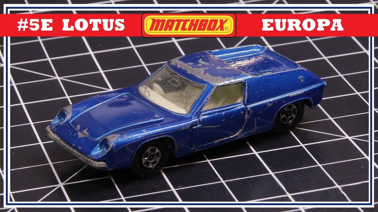 Matchbox #5E Lotus Europa - Restoration