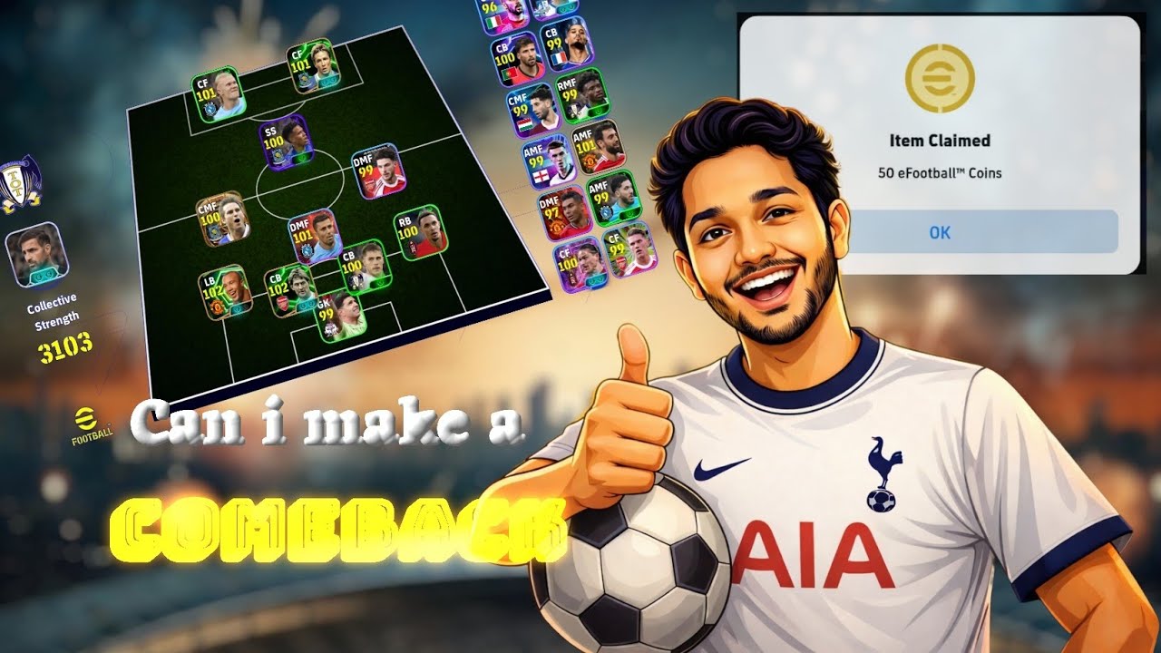 Efootball Coin Event Gameplay || End game twist 🪢