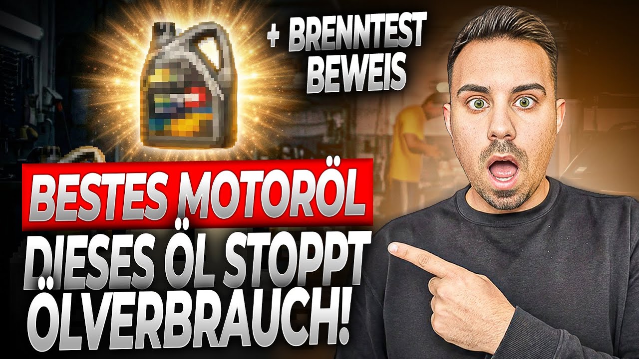 Dieses Öl stoppt Ölverbrennung & niemand weiß es! + Live Brenntest Beweis