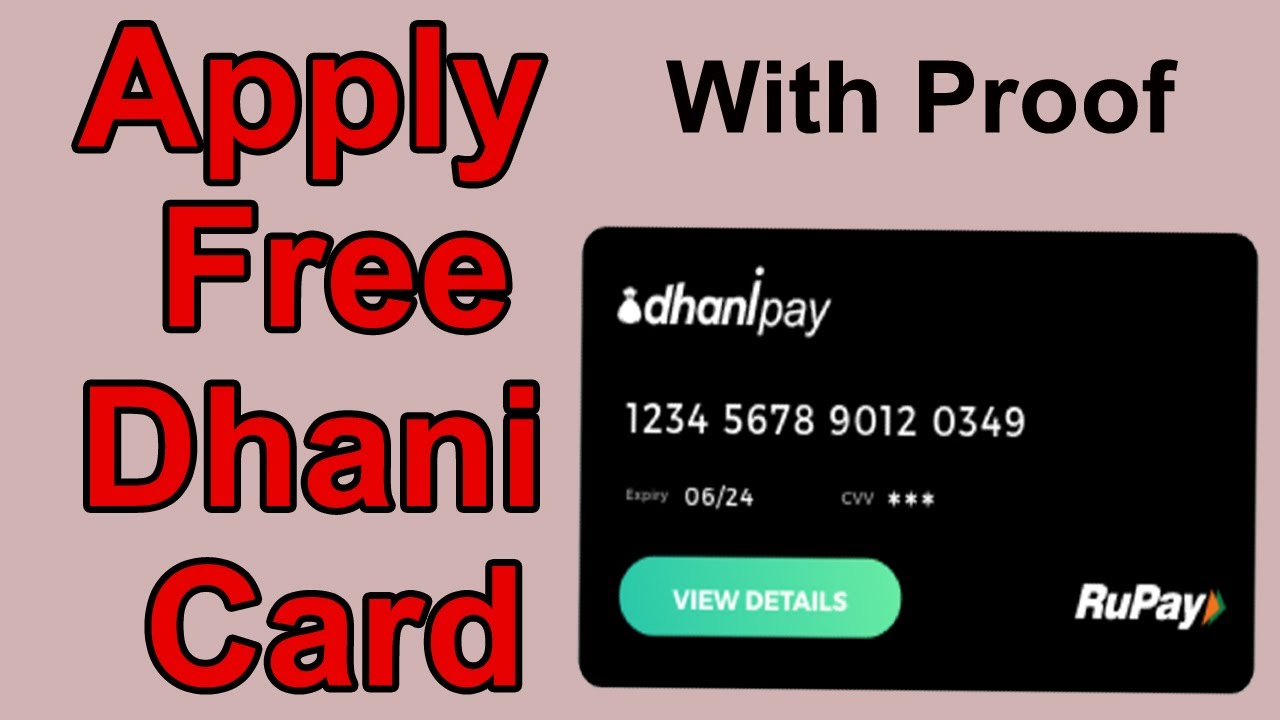 dhani super saver card - dhani card apply kaise kare | dhani card activation | dhani card Apply Free