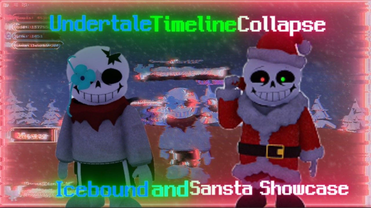 ❄️Winter Event❄️] Icebound and Sansta Showcase / Undertale Timeline Collapse