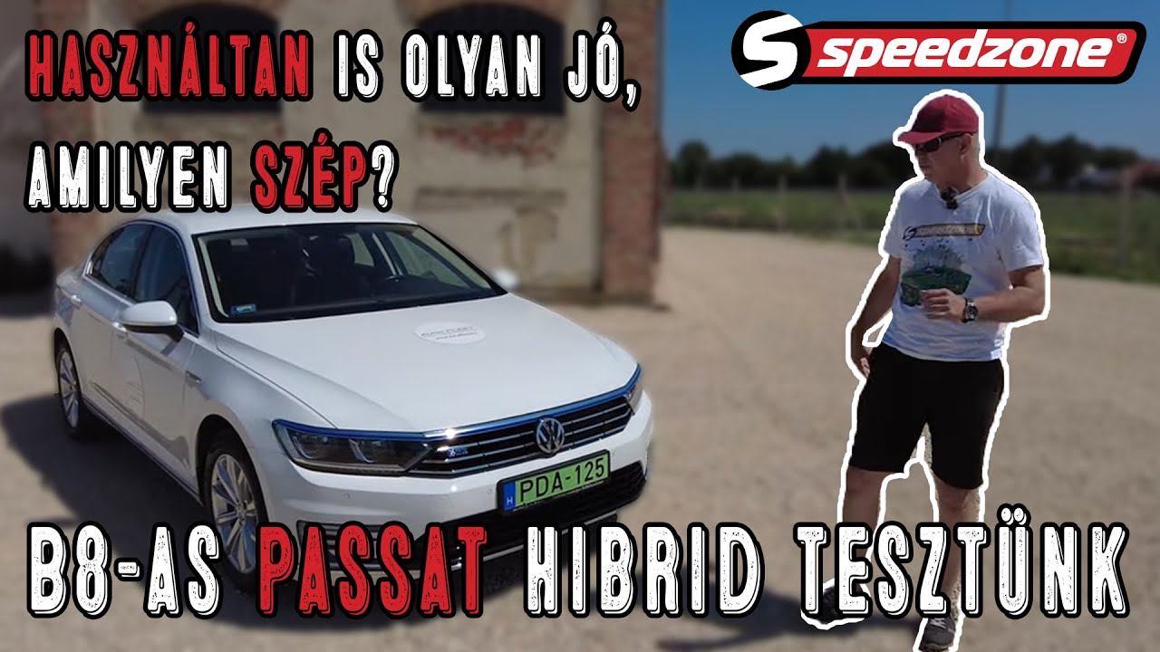 Speedzone használtteszt: Használtan is olyan jó, amilyen szép? B8-as Passat hibrid tesztünk